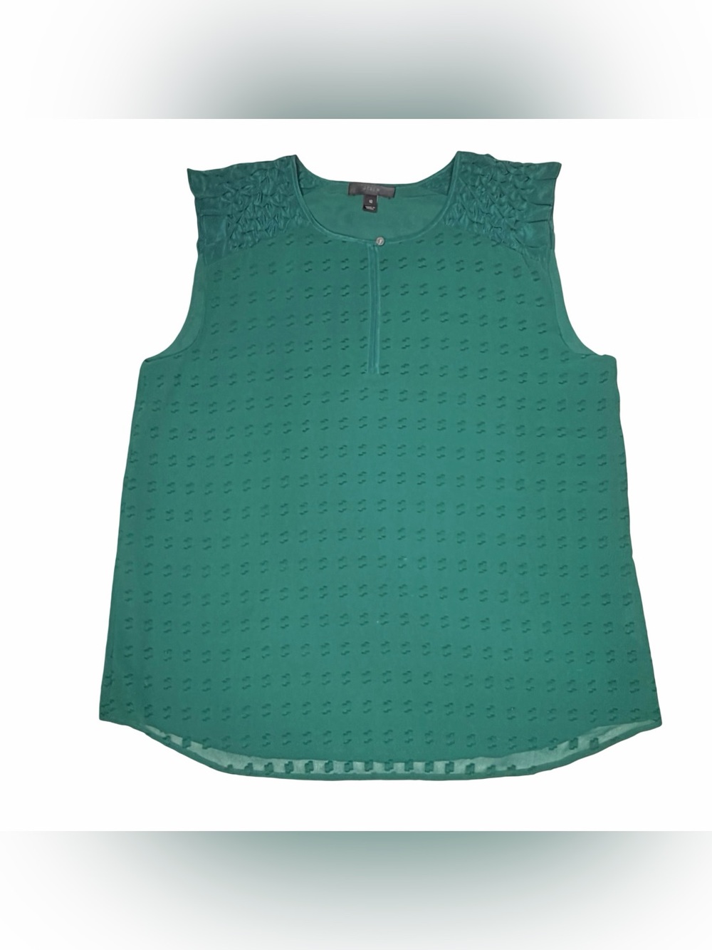 J. Crew Chiffon Sleeveless Top Preppy Classic Romantic Feminine